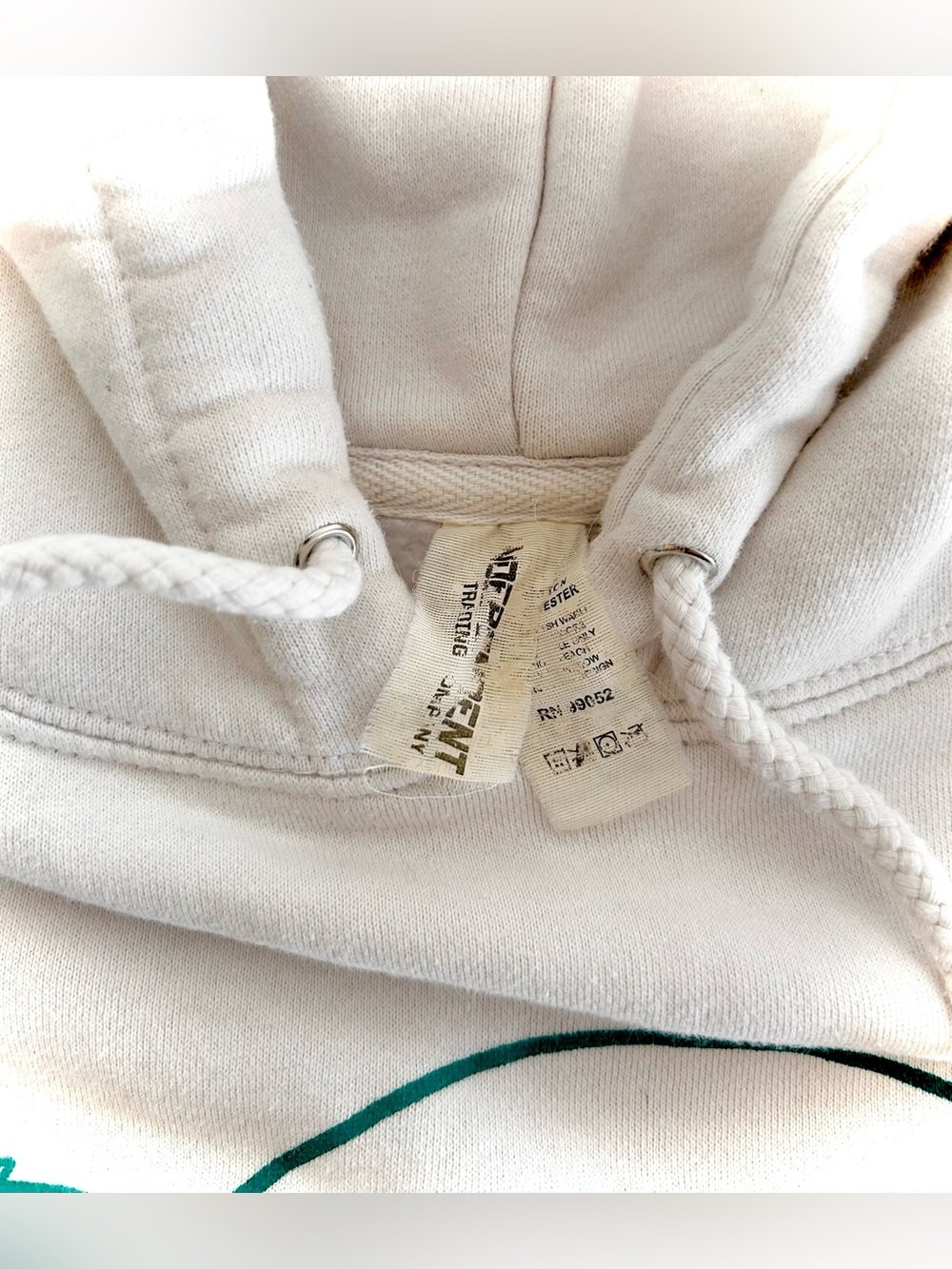 Hamptons Neptune Beach Club white hoodie- Hampton Bays, NY - Picture 3 of 7